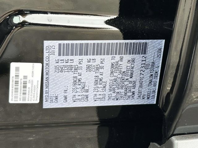 New 2026 Nissan Rogue SV image 24