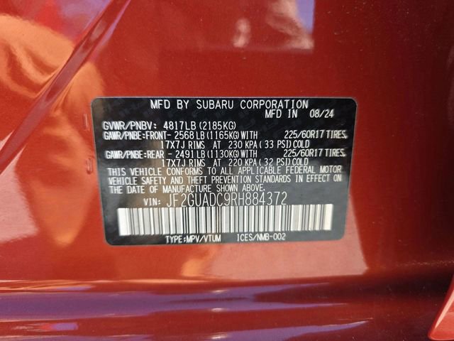 Used 2024 Subaru Crosstrek 2.0i Premium AWD/4WD image 27