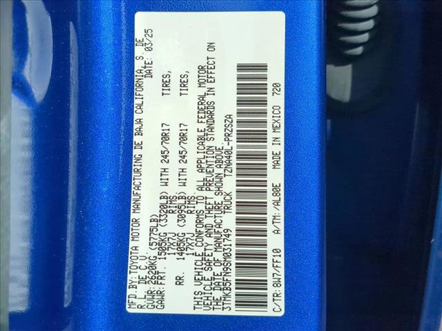 Used 2025 Toyota Tacoma SR5 image 22