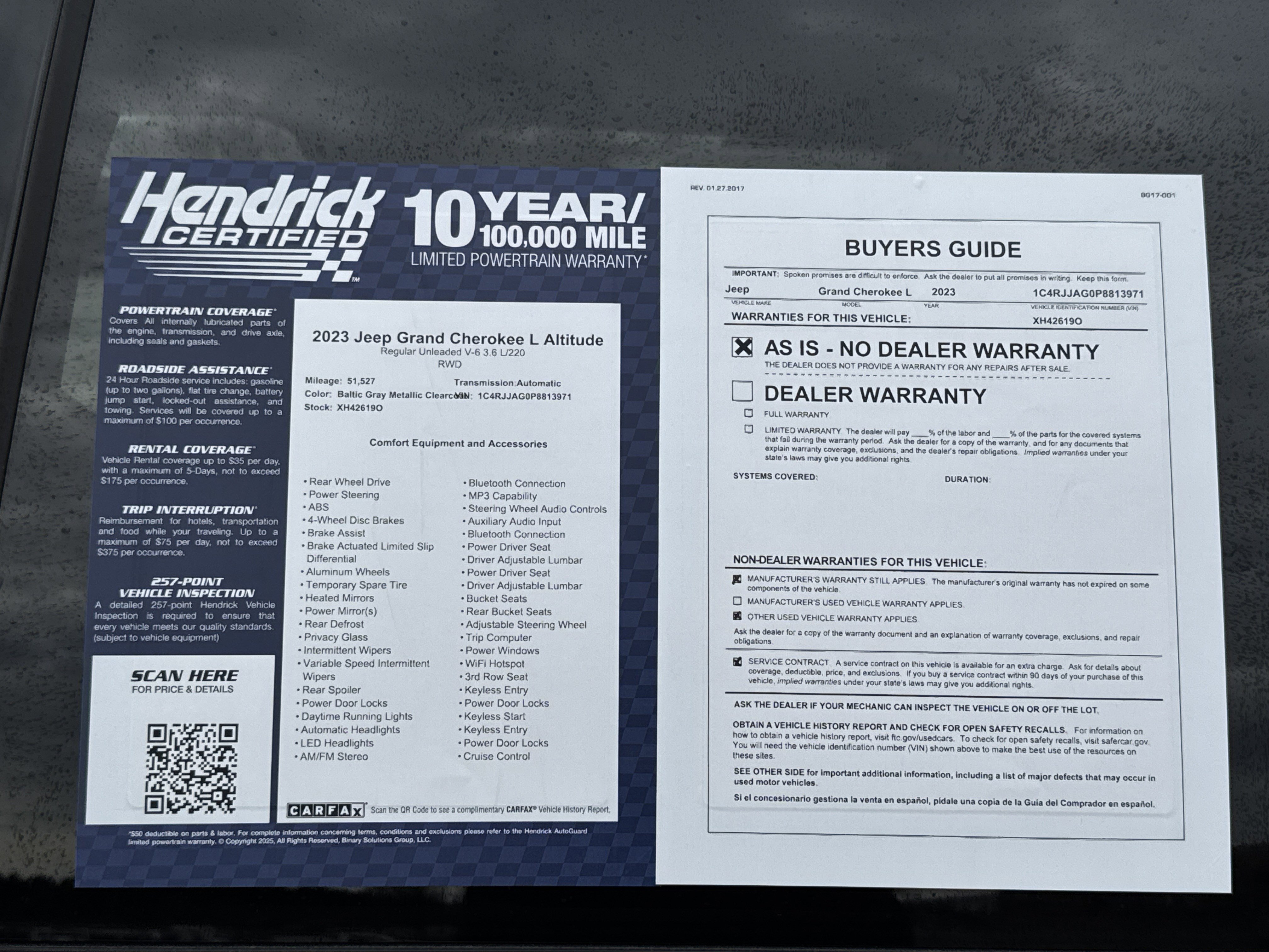 Used 2023 Jeep Grand Cherokee L Laredo image 38