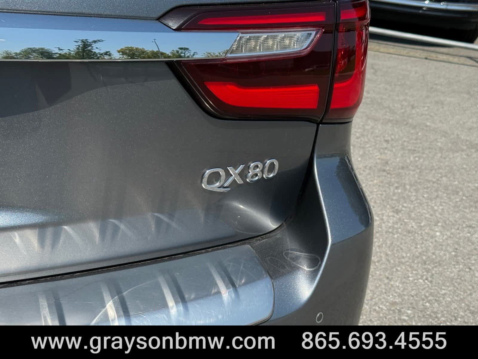 Used 2019 INFINITI QX80 Luxe w/ 22" Wheel Package AWD/4WD image 11