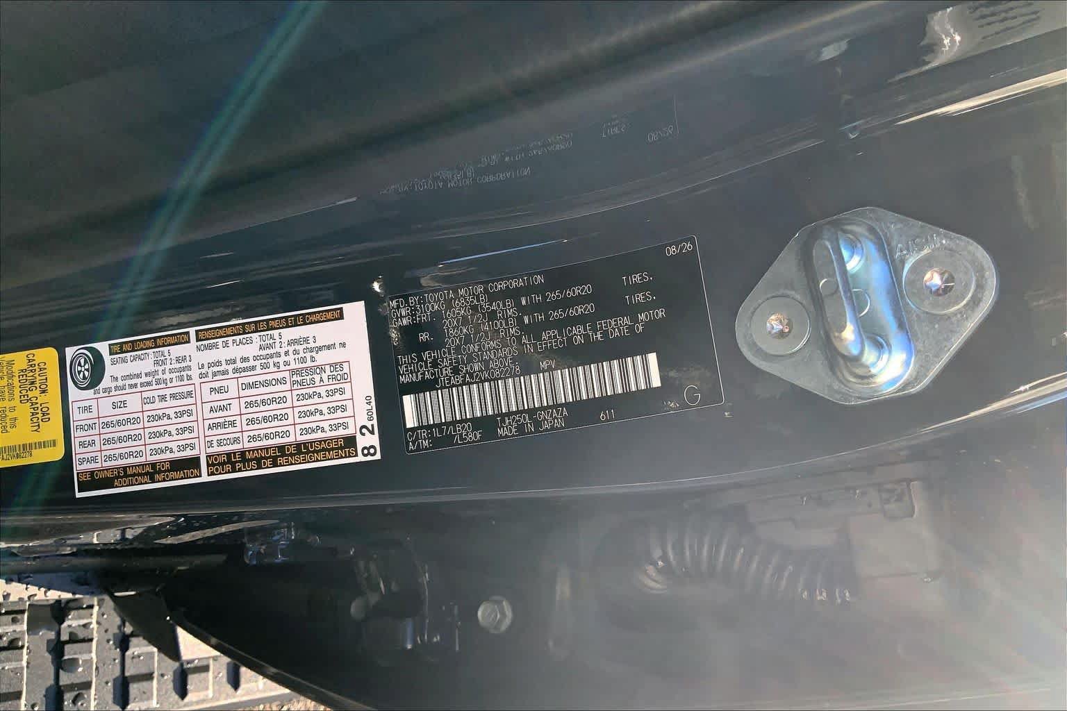 New 2027 Toyota Land Cruiser AWD/4WD image 21