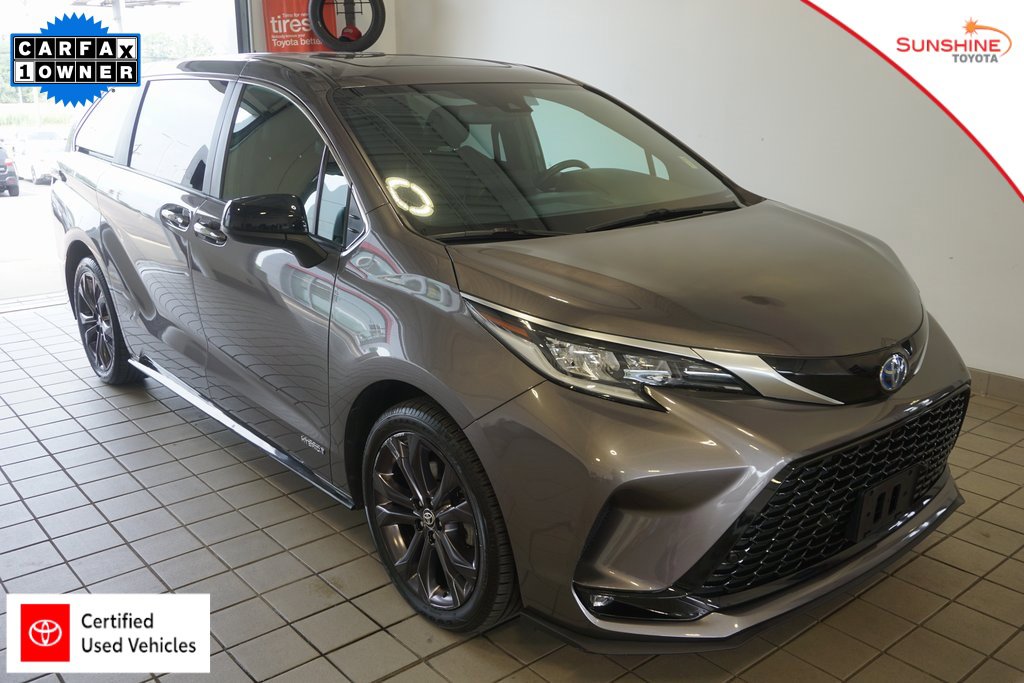 Certified 2021 Toyota Sienna XSE