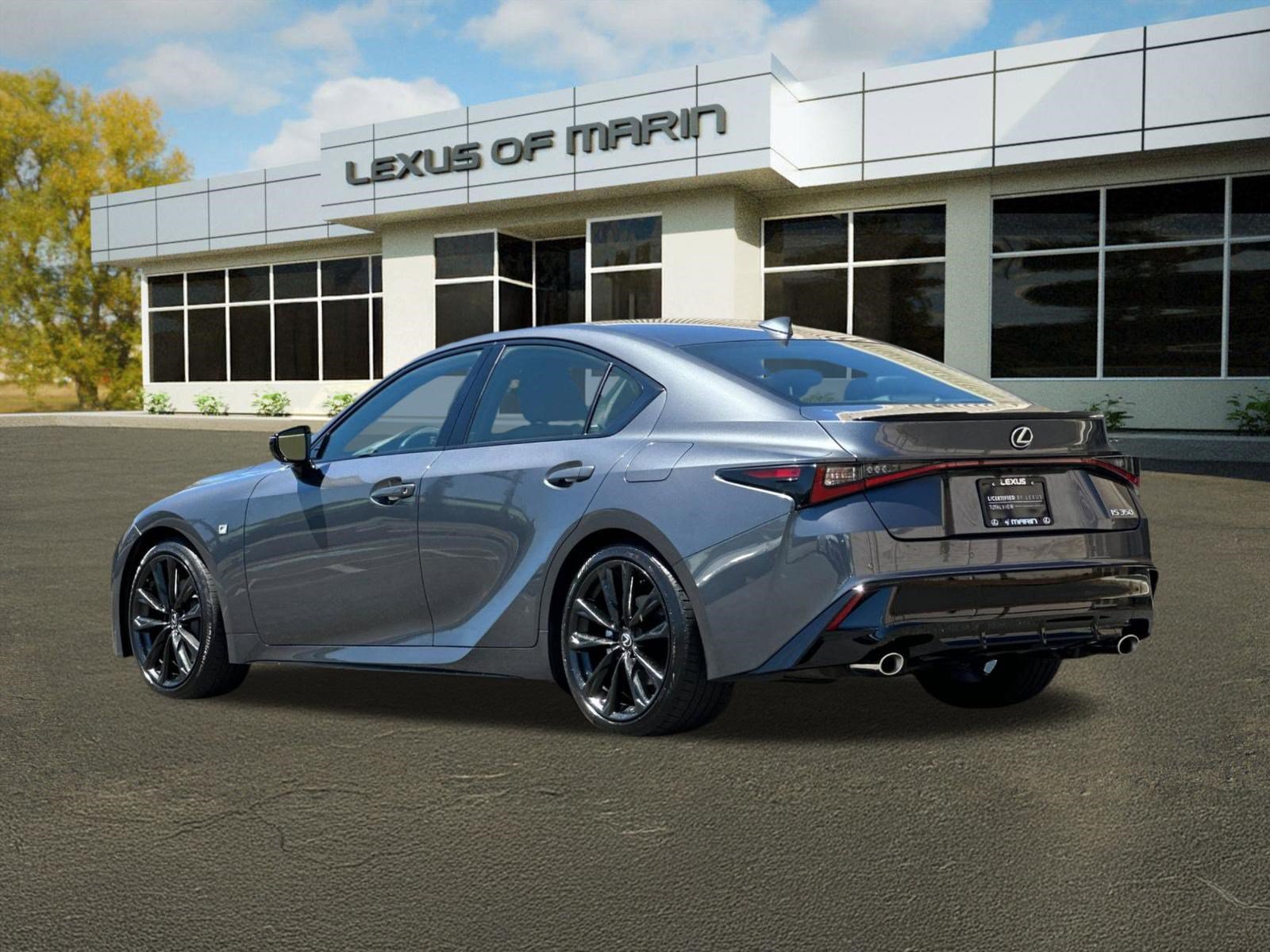 Certified 2025 Lexus IS 350 F Sport w/ Navigation Package RWD image 3