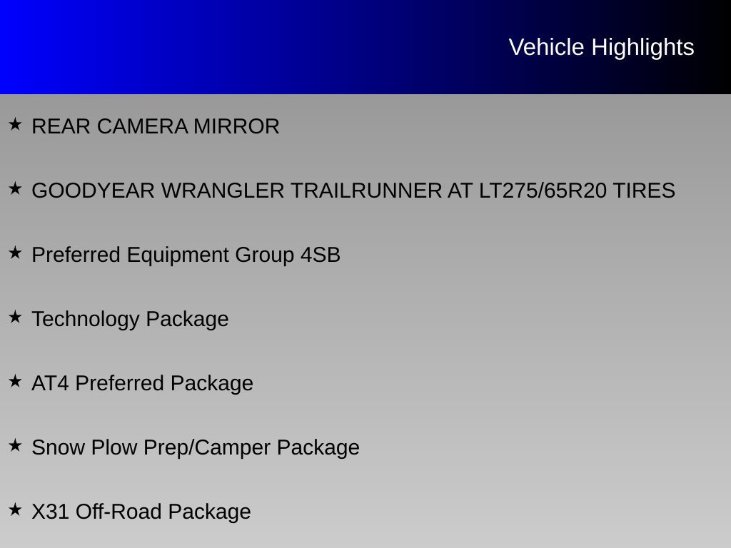 Used 2024 GMC Sierra 2500 AT4 w/ Technology Package AWD/4WD image 16