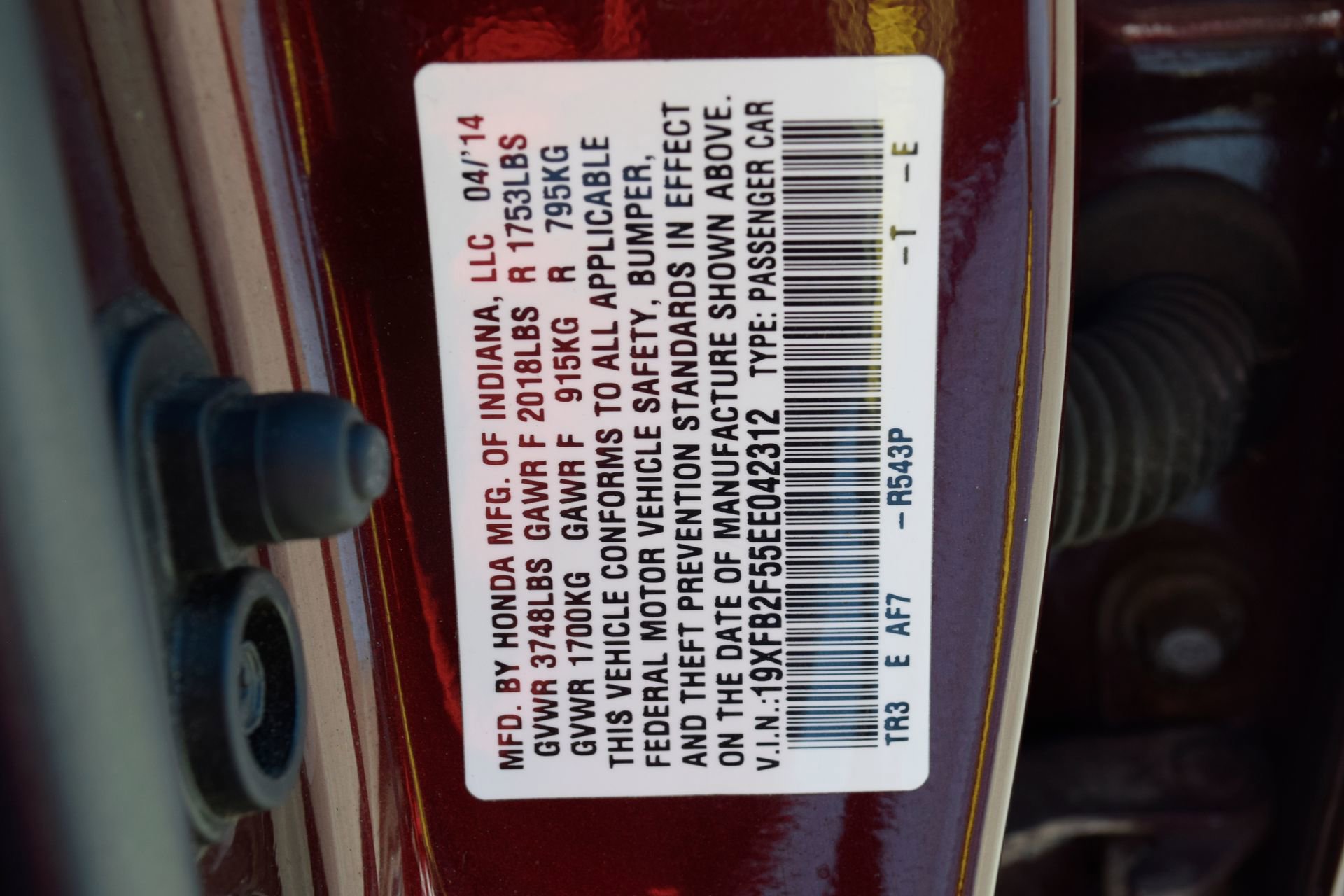 Used 2014 Honda Civic LX image 26