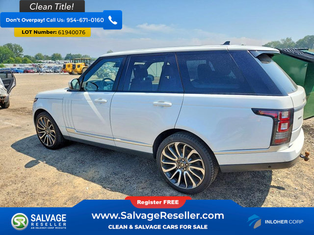 Used 2016 Land Rover Range Rover Supercharged AWD/4WD image 3