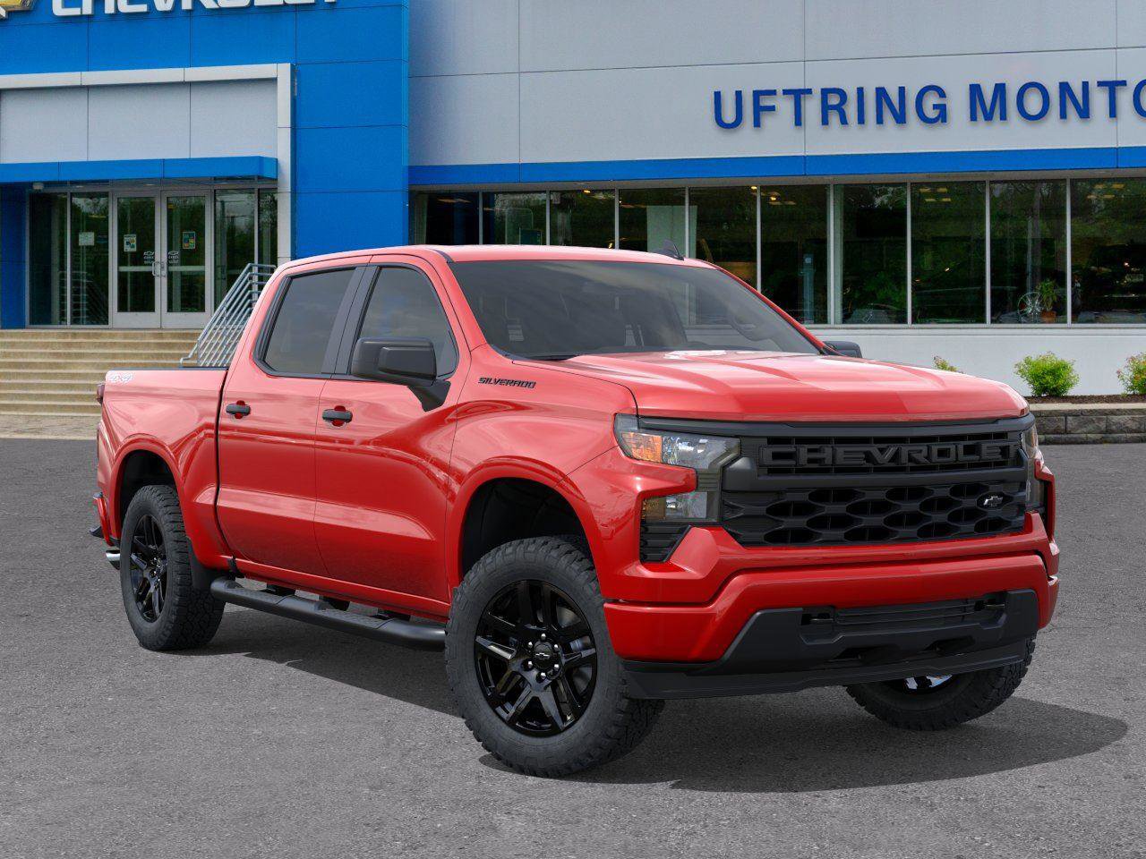 New 2026 Chevrolet Silverado 1500 Custom w/ Turbomax Blackout Package AWD/4WD image 7