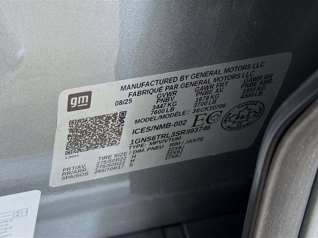 Used 2025 Chevrolet Tahoe High Country AWD/4WD image 45