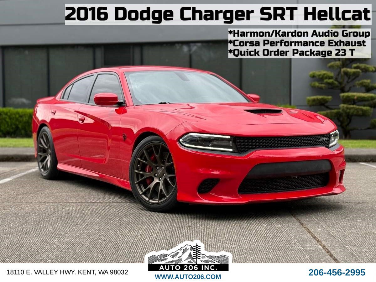 Used 2016 Dodge Charger SRT Hellcat w/ Harman/Kardon Audio Group