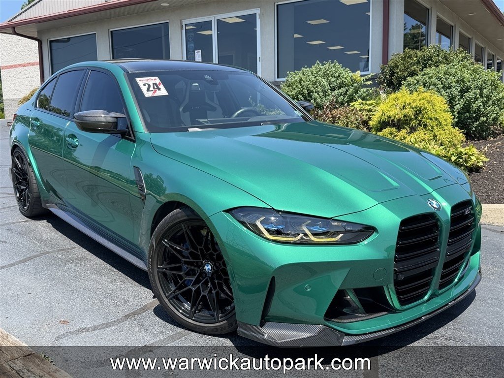 Used 2024 BMW M3 Competition w/ M Carbon Exterior Package AWD/4WD image 1