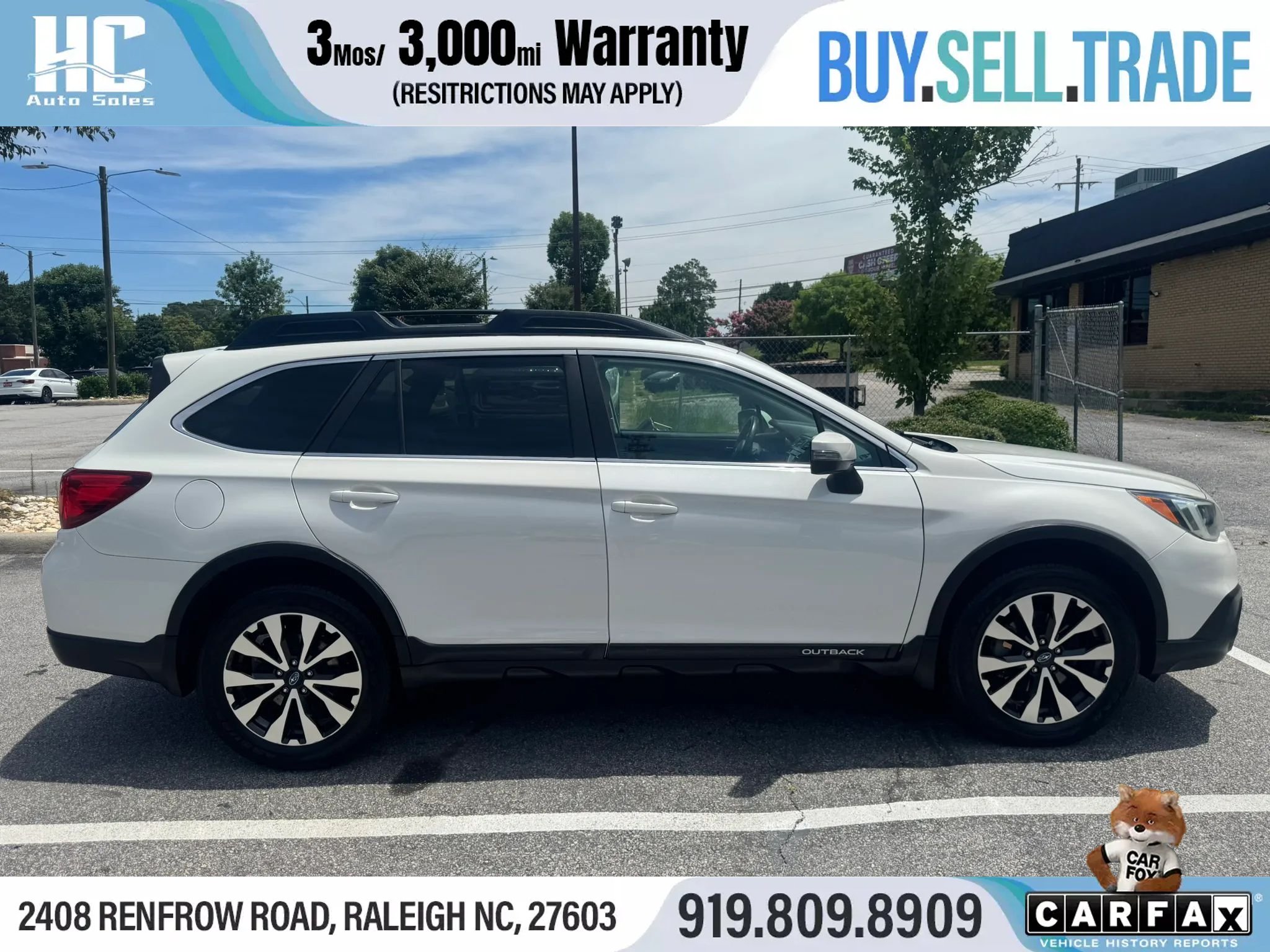 Used 2015 Subaru Outback 2.5i Limited w/ Protection Package #2 AWD/4WD image 6
