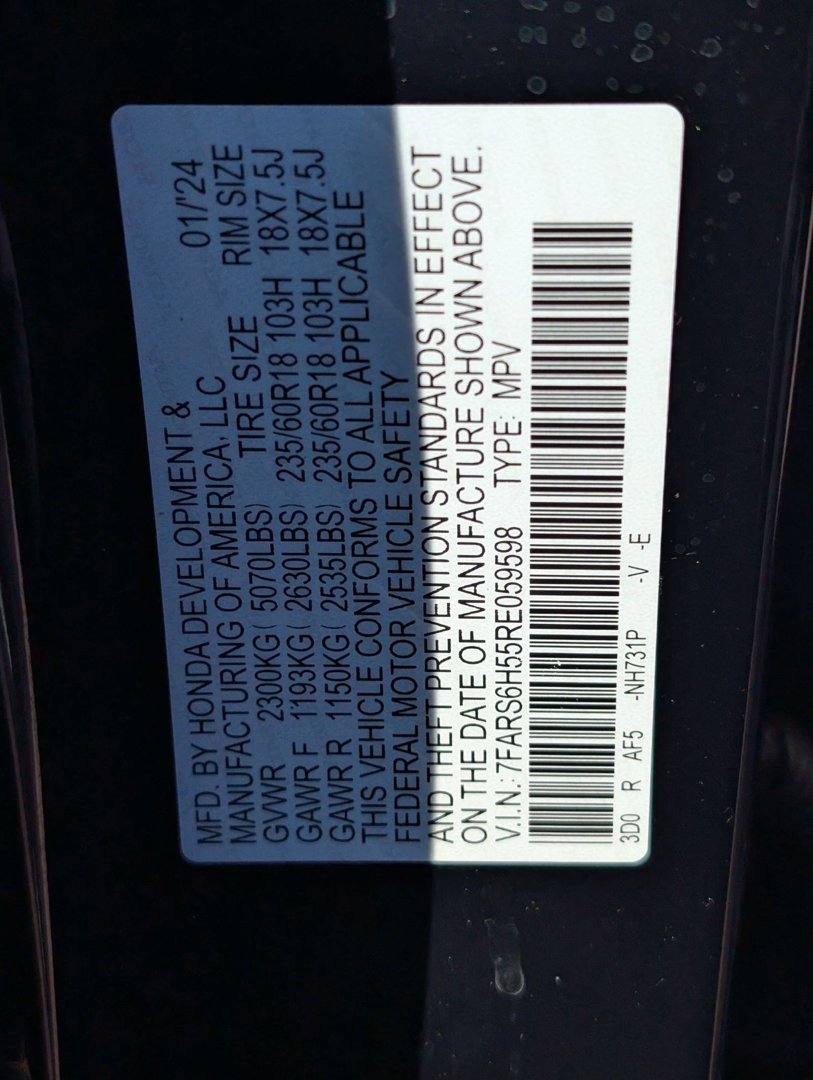 Used 2024 Honda CR-V Sport image 23