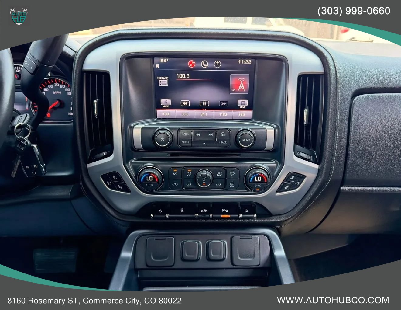 Used 2015 GMC Sierra 1500 SLT w/ SLT Crew Cab Value Package AWD/4WD image 17