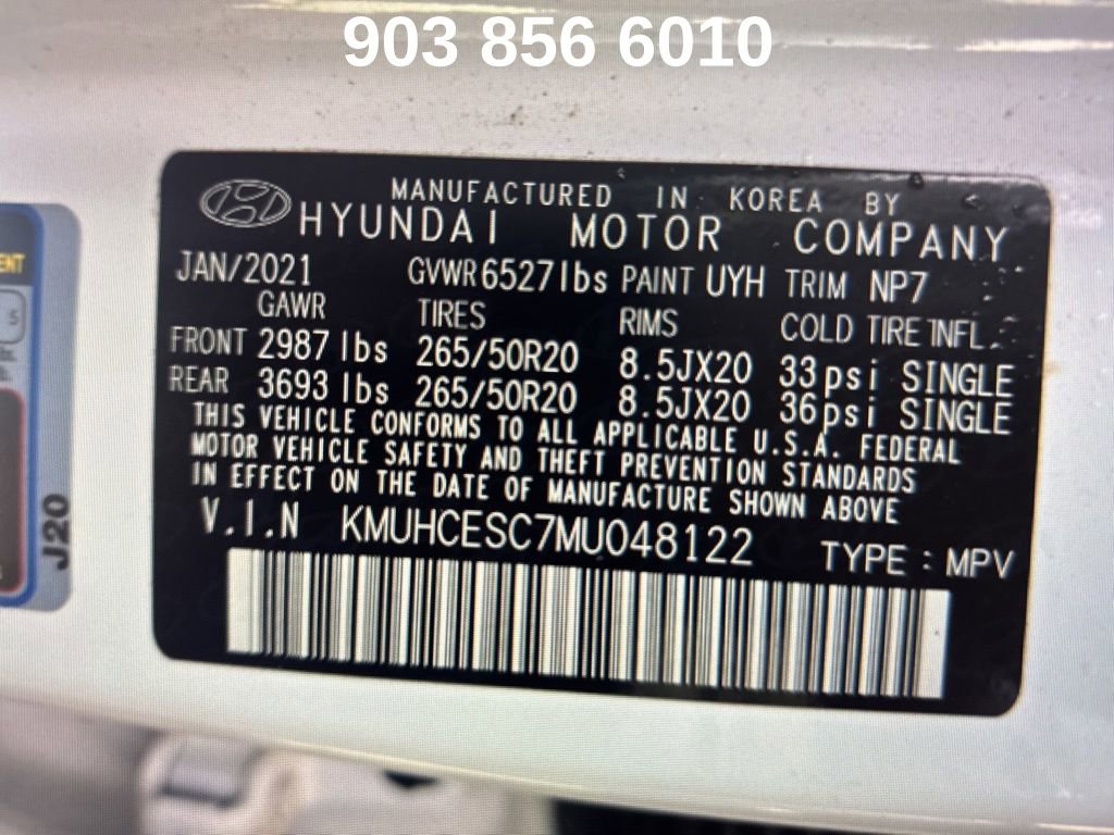 Used 2021 Genesis GV80 3.5T Advanced + image 7