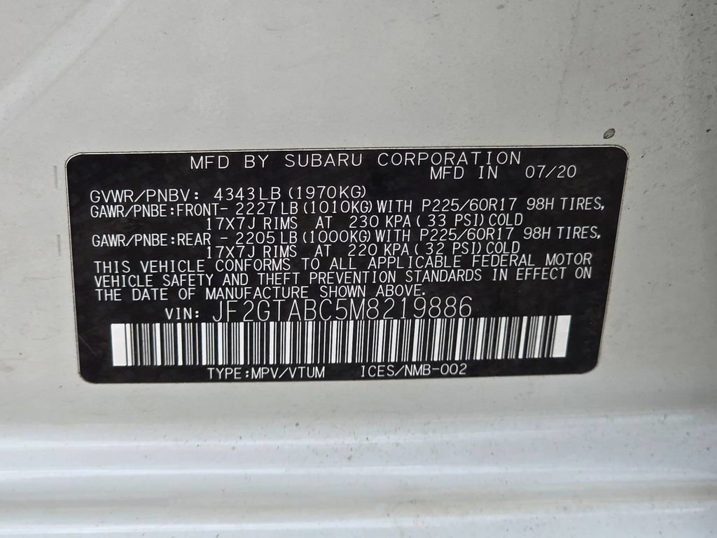 Used 2021 Subaru Crosstrek 2.0i AWD/4WD image 51