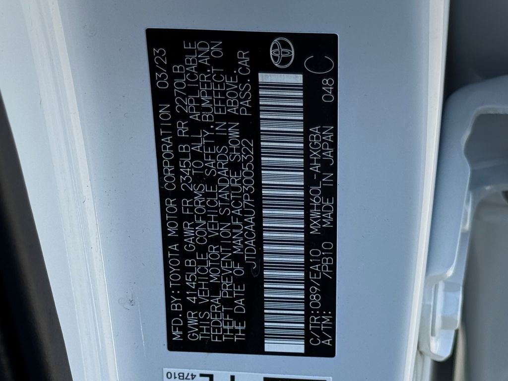 Used 2023 Toyota Prius XLE FWD image 27