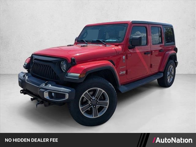 Used 2018 Jeep Wrangler Unlimited Sahara AWD/4WD image 1