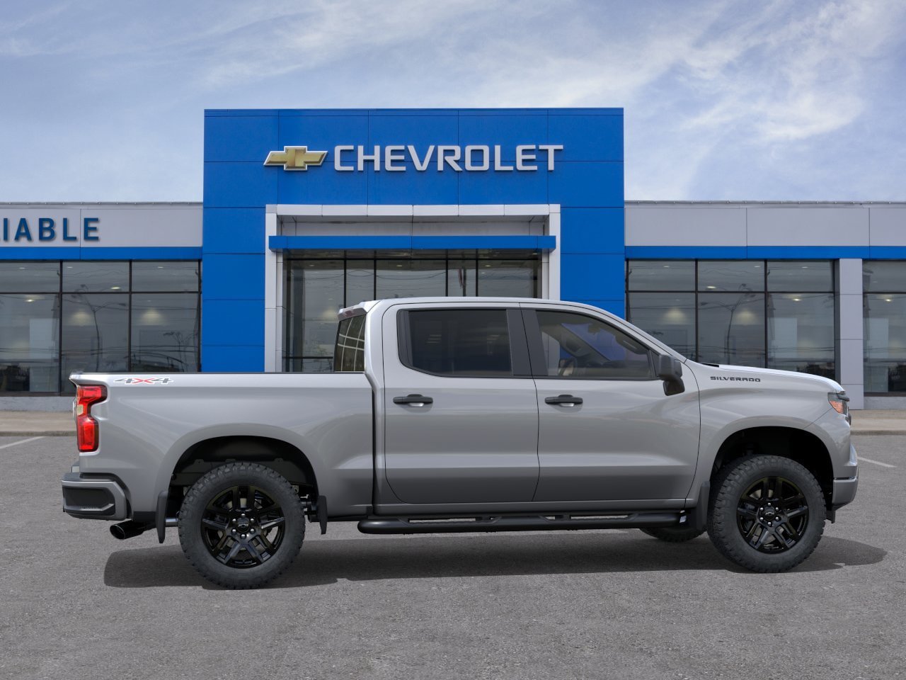 New 2026 Chevrolet Silverado 1500 Custom w/ Turbomax Blackout Package AWD/4WD image 5