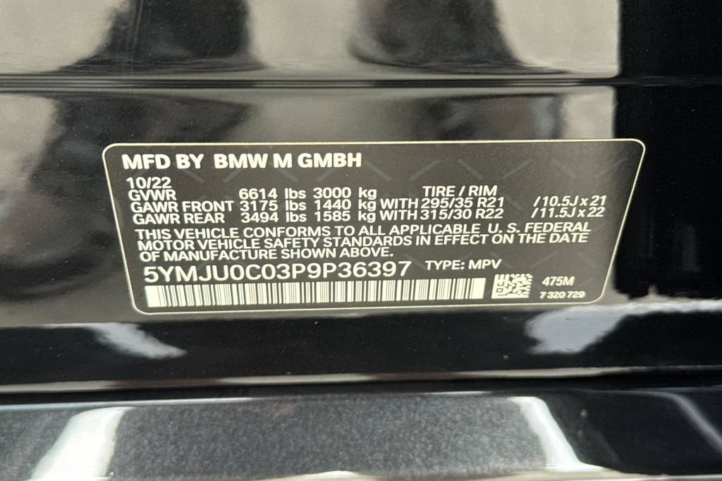 Used 2023 BMW X5 M w/ Executive Package AWD/4WD image 37