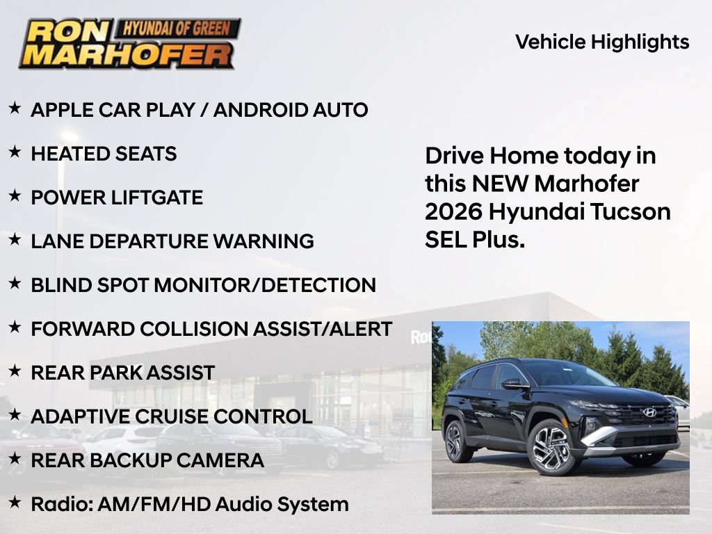 New 2026 Hyundai Tucson SEL Plus AWD/4WD image 15