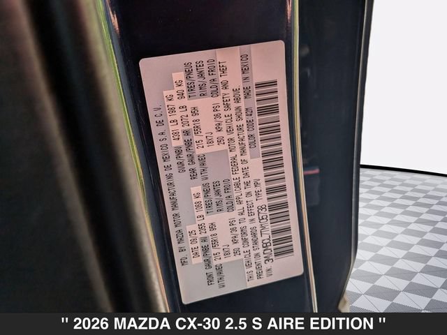 New 2026 MAZDA CX-30 AWD 2.5 S image 39