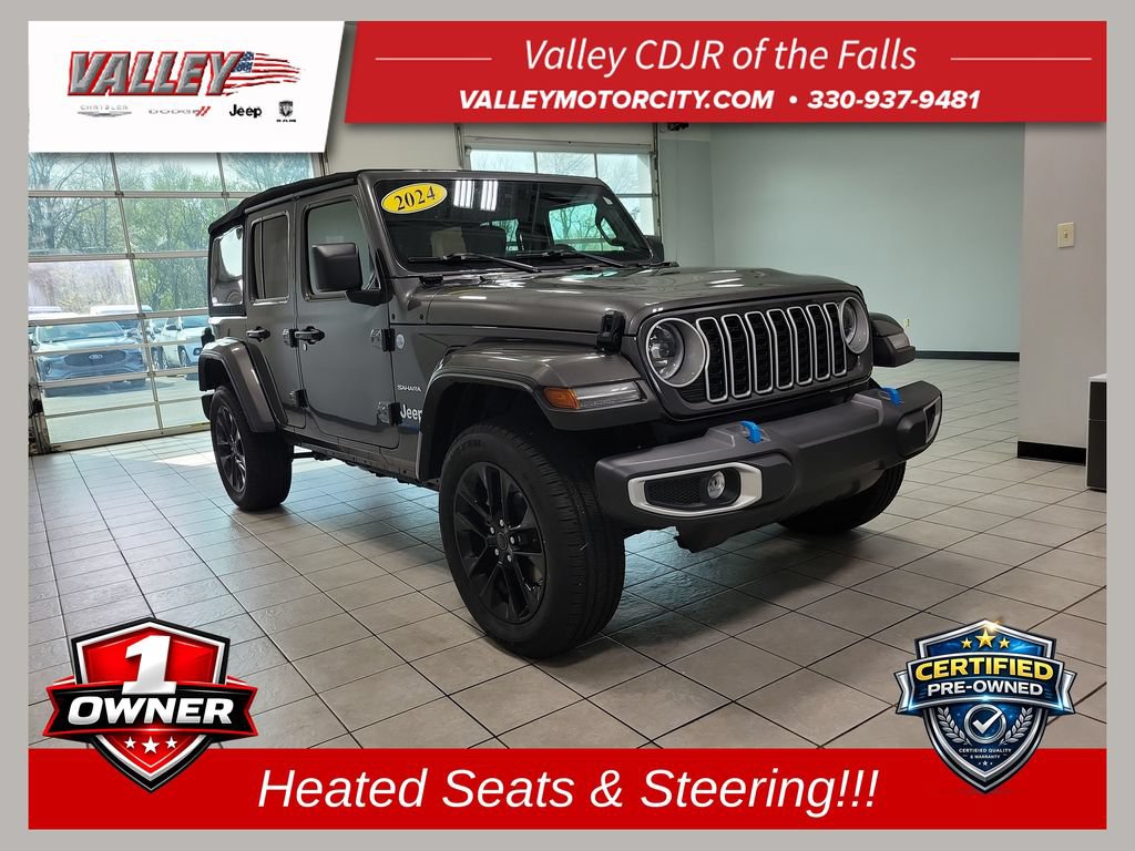 Used 2024 Jeep Wrangler Unlimited Sahara AWD/4WD image 1