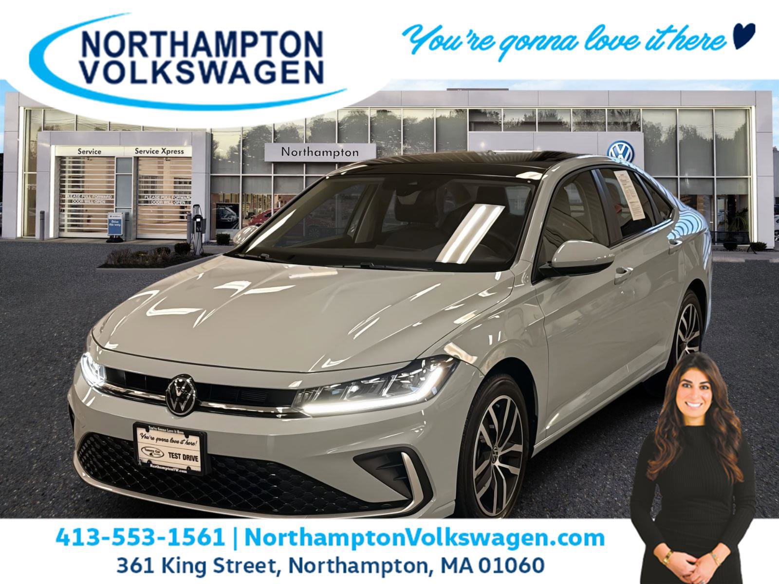 Used 2025 Volkswagen Jetta SE FWD image 1