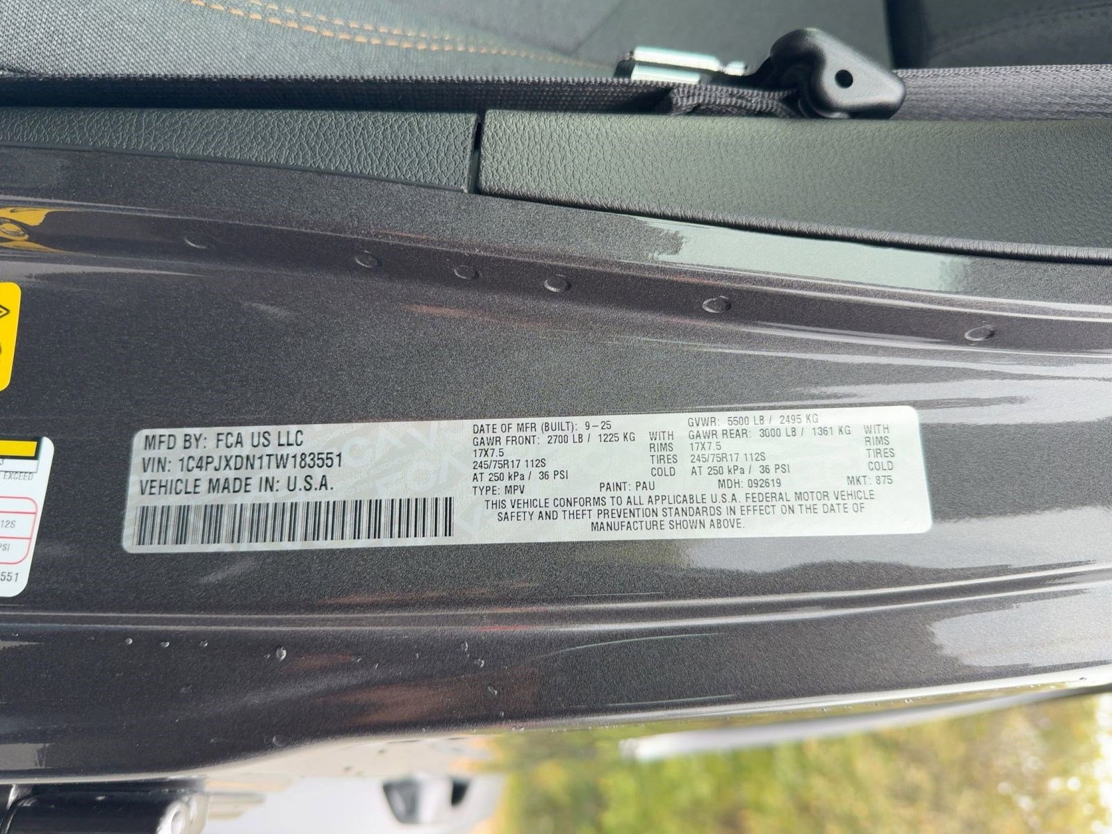 New 2026 Jeep Wrangler Sport S image 19