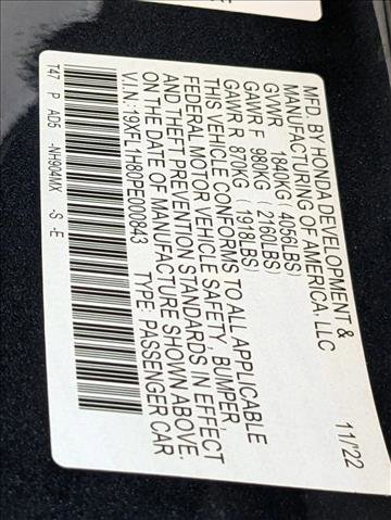 Certified 2023 Honda Civic Sport Touring image 24