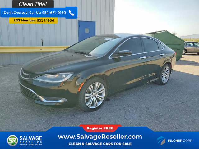 Used 2015 Chrysler 200 Limited w/ Convenience Group FWD image 1