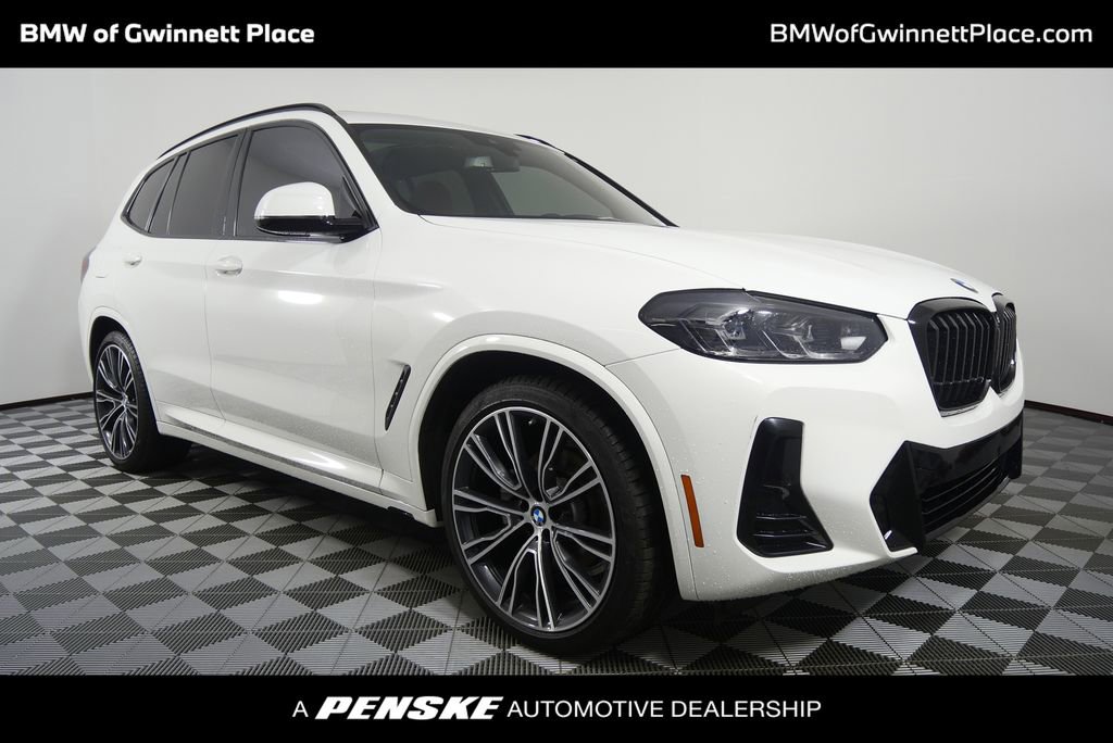 Certified 2022 BMW X3 sDrive30i w/ M Sport Package 2