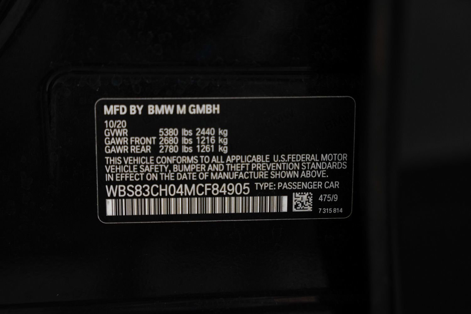 Used 2021 BMW M5 w/ Competition Package image 55