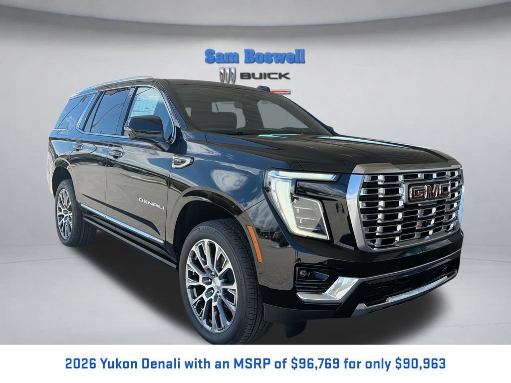 New 2026 GMC Yukon Denali w/ Denali Reserve Package