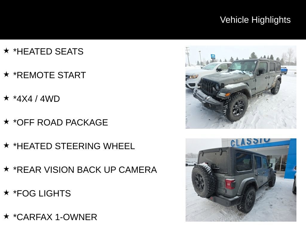 Used 2023 Jeep Wrangler Willys image 4
