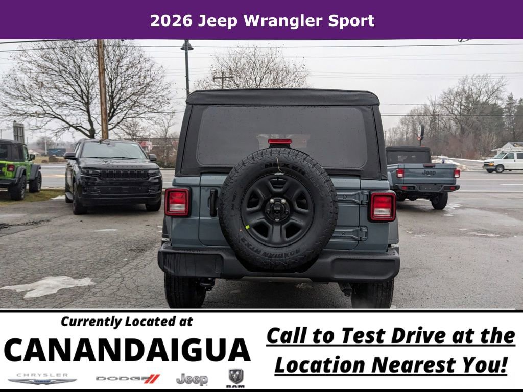 New 2026 Jeep Wrangler Unlimited Sport AWD/4WD image 8