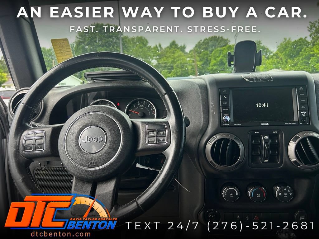 Used 2016 Jeep Wrangler Unlimited Sport w/ Quick Order Package 24S AWD/4WD image 11