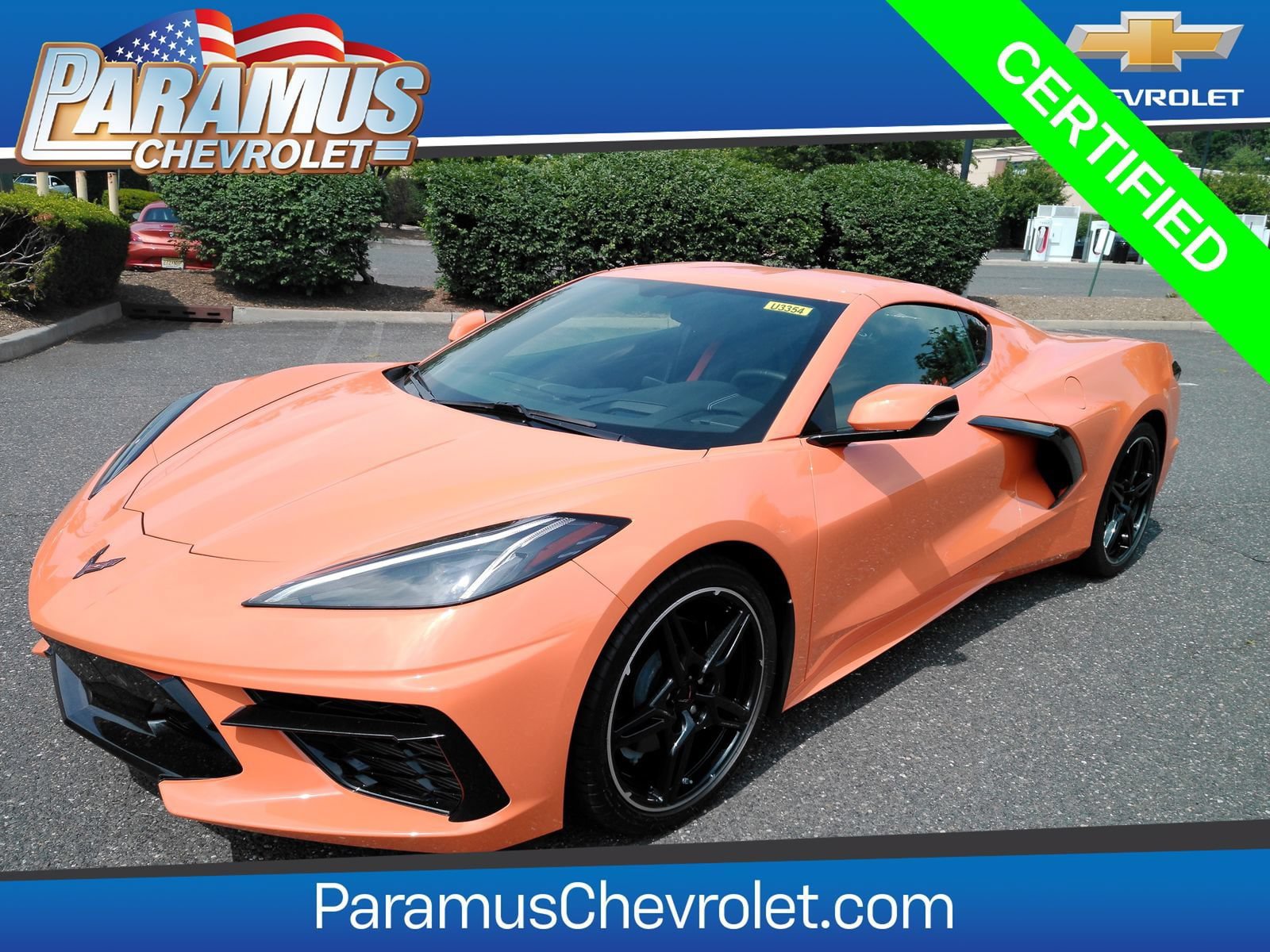 Certified 2023 Chevrolet Corvette Stingray Preferred Cpe w/ 2LT RWD image 1