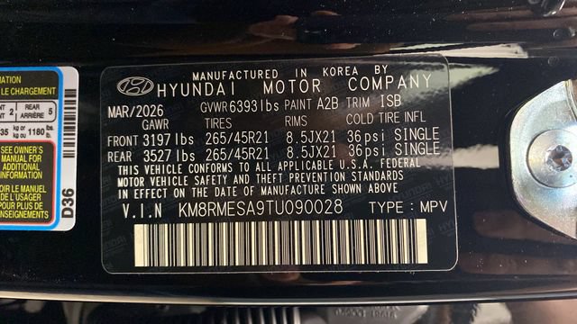New 2026 Hyundai Palisade Calligraphy AWD/4WD image 30
