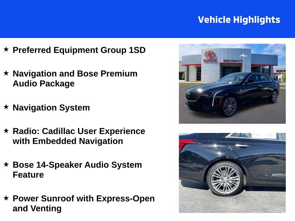 Used 2026 Cadillac CT4 Premium Luxury RWD image 4