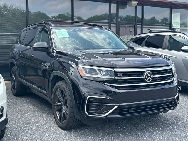 Used 2021 Volkswagen Atlas SE w/ Panoramic Sunroof Package AWD/4WD image 3
