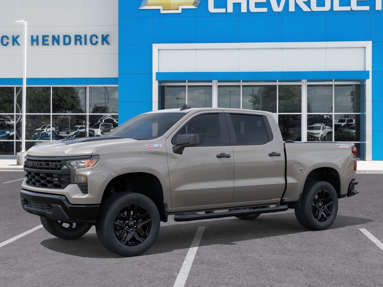 Used 2026 Chevrolet Silverado 1500 Custom Trail Boss w/ Turbomax Blackout Package AWD/4WD image 3