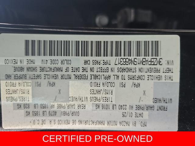 Used 2025 MAZDA MAZDA3 s FWD image 35