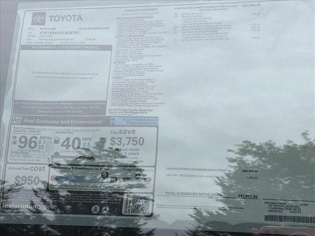 New 2026 Toyota RAV4 XSE AWD/4WD image 25