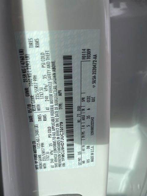 Used 2018 Ford Escape SEL image 19