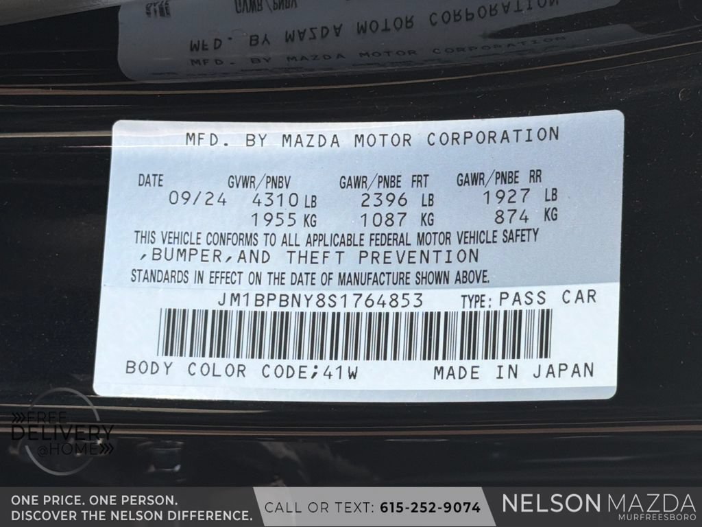 Certified 2025 MAZDA MAZDA3 Hatchback w/Premium Plus Pkg AWD/4WD image 30