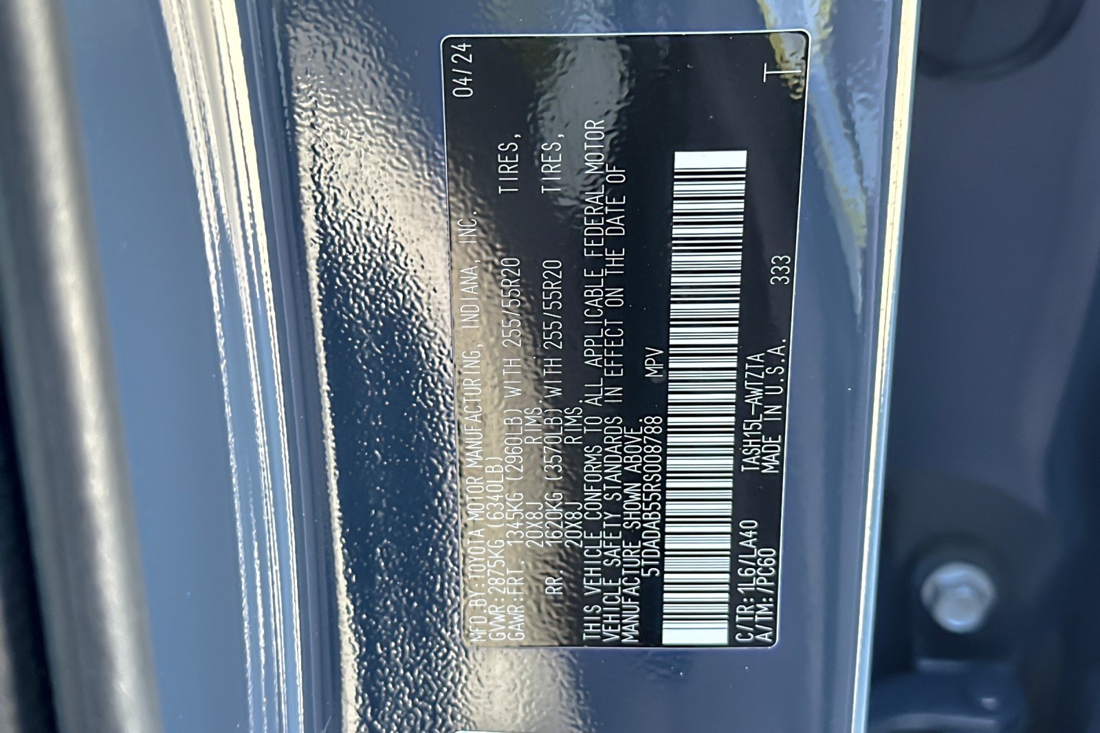 Certified 2024 Toyota Grand Highlander AWD Hybrid image 28