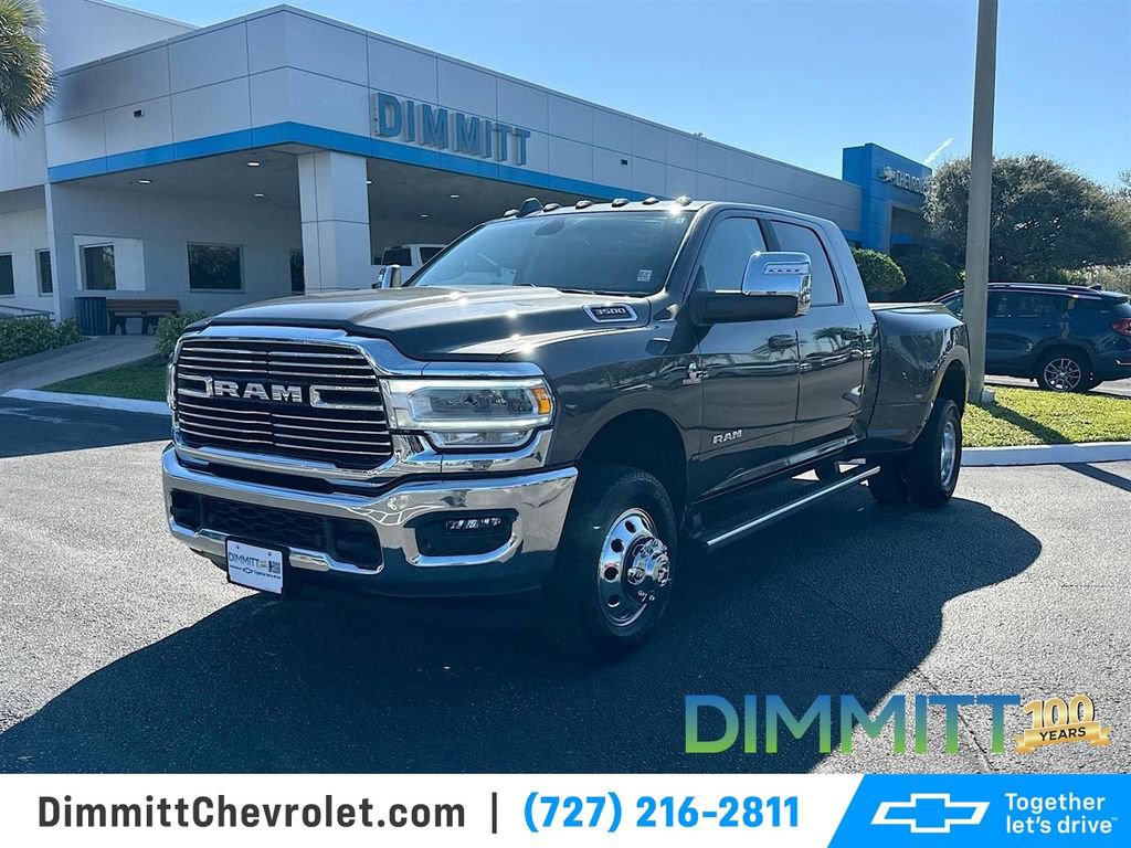 Used 2024 RAM 3500 Laramie w/ Chrome Bumper Package AWD/4WD image 1