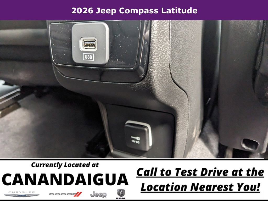 New 2026 Jeep Compass Latitude w/ Quick Order Package 29K image 27