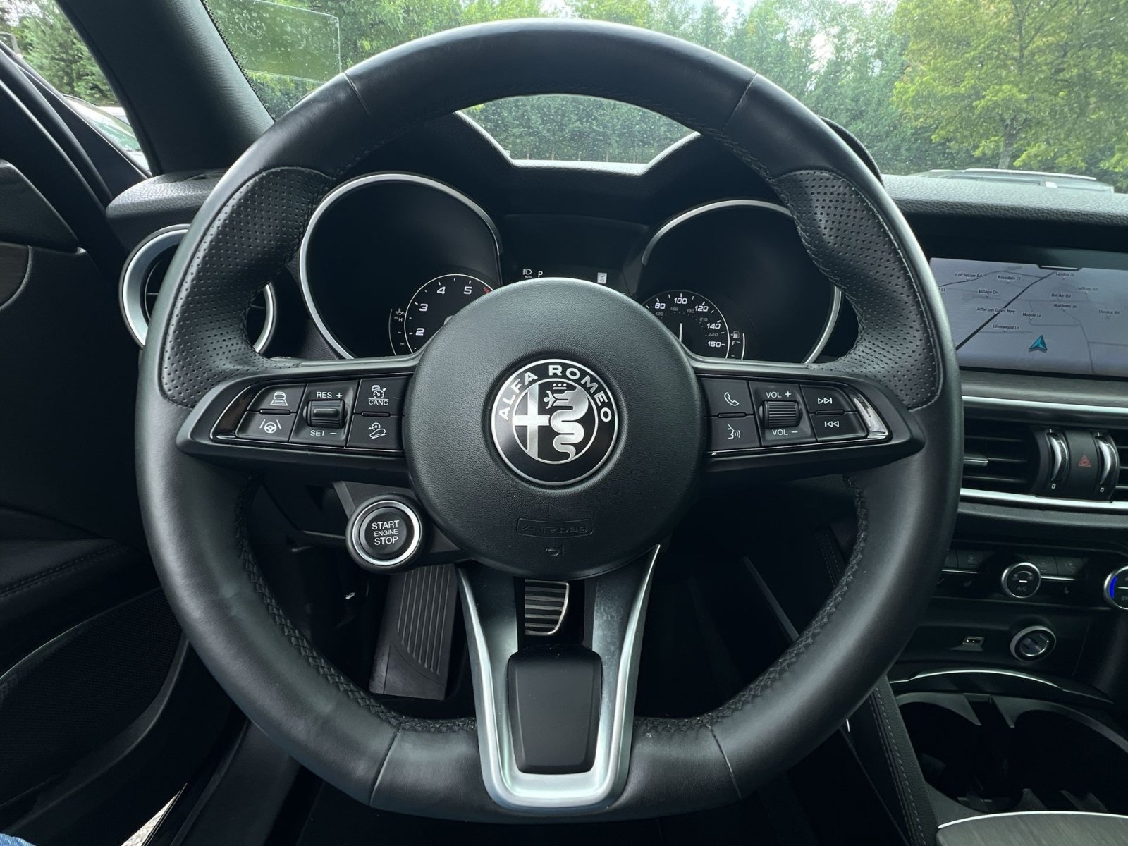 Used 2023 Alfa Romeo Stelvio Ti w/ Active Assist Plus Package AWD/4WD image 24